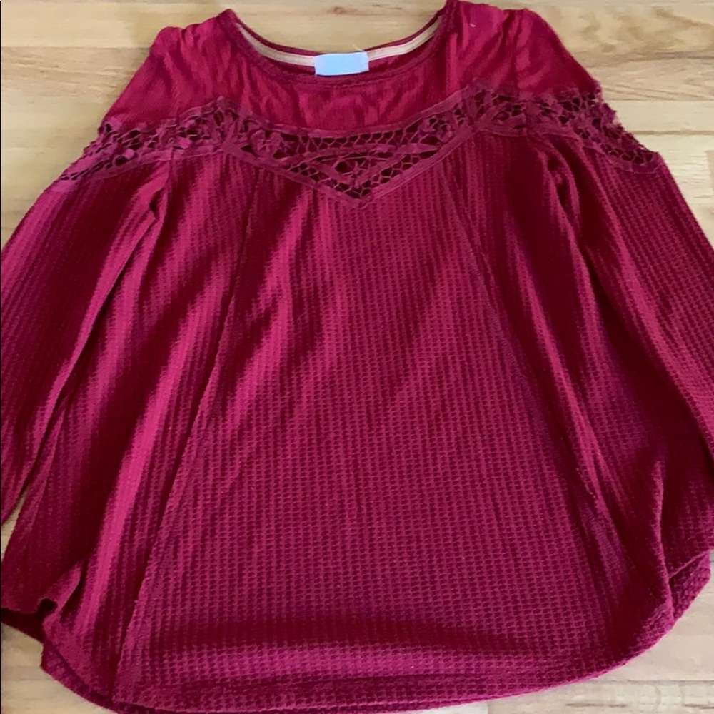 Long sleeve blouse
